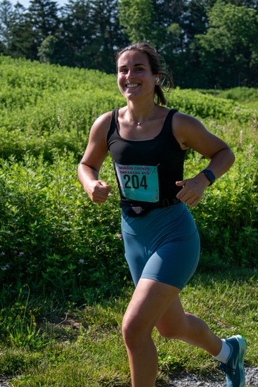 Julia Halsey running